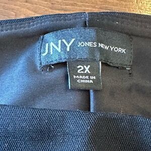 Jones New York EUC Black Skinny Work Pants